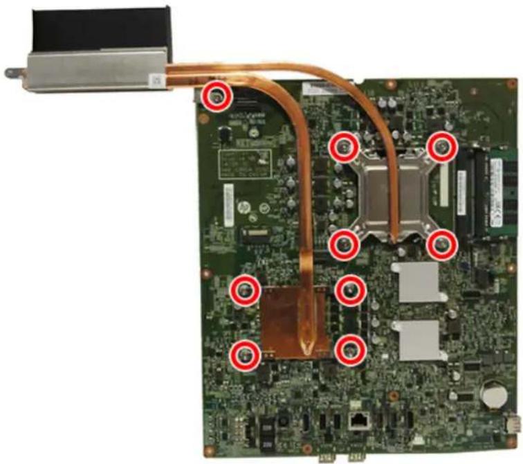 HP ENVY Curved Pro Curved - Heat sink - 1