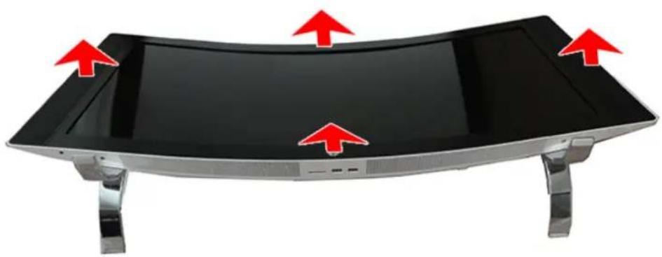 HP ENVY Curved Pro Curved - Bezel - 2