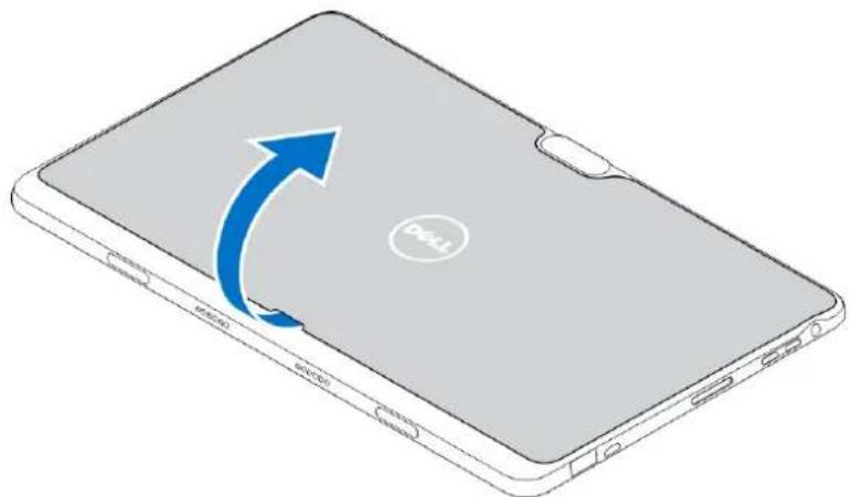 DELL Venue Pro 11 7130 - Sådan installeres mocro-SIM-kortet - 2