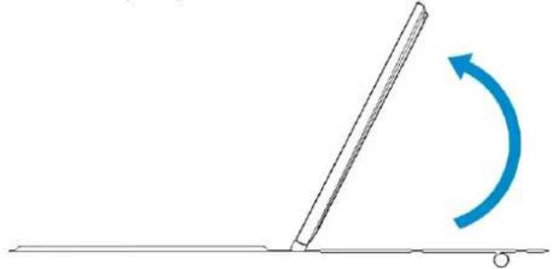 DELL Venue Pro 11 7130 - Sådan dockes tabletten til den tynde rejsetastaturdock - 2