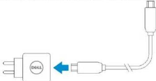 DELL Venue Pro 11 7130 - Sådan oplades docken - 2
