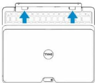 DELL Venue Pro 11 7130 - Sådan dockes tabletten til tastaturdocken - 1