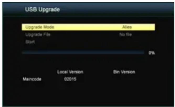 MEGASAT HD 350 - USB Upgrade - 1