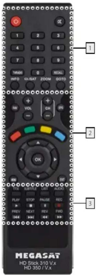 MEGASAT HD Stick 310 V.x HD 350 / V.x