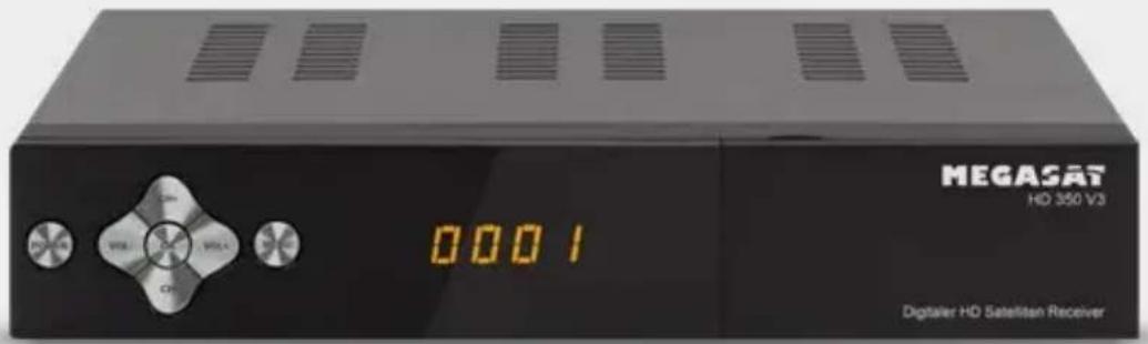 MEGASAT HD 350 V3 0001 Digitaler HD Satellite Receiver