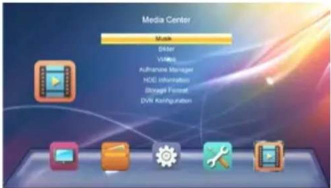 Media Center Music DIpter Vlogs Authentic Manager HDD Information Storage Format DVD Programming