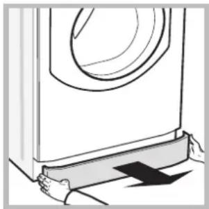 HOTPOINT AQS73D 29 EU/A - Rengöring av pumpen - 2