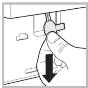 HOTPOINT AQS73D 29 EU/A - Opening the porthole door manually - 3