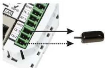 LAN GND TX-1 TX-2 GND TX-3 TX-2