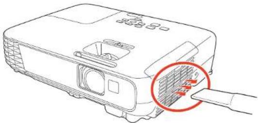 EPSON Powerlite X36+ - Limpiezadelfiltroydelassalidasdeaire - 1
