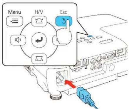 Menu H/V Esc