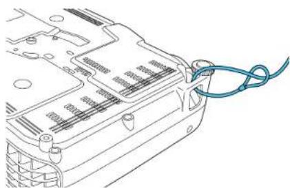 EPSON Powerlite X36+ - Instalacióndeuncabledeseguridad - 1