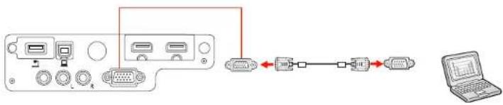 EPSON Powerlite X36+ - ConexióndeunacomputadoraparavideoVGA - 2