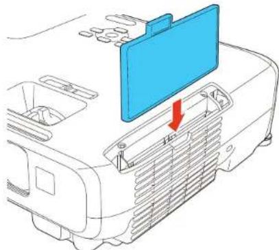 EPSON Powerlite X36+ - Reemplazodelfiltrodeaire - 3