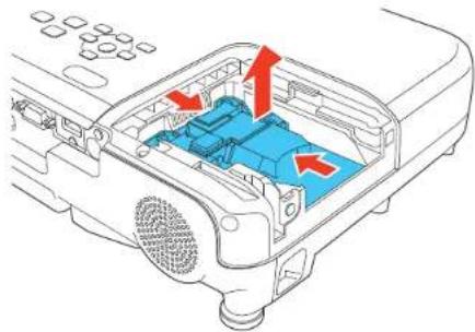 EPSON Powerlite X36+ - Reemplazodelalámpara - 4