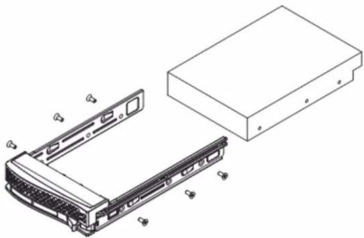 G-TECHNOLOGY RACK 12 - Mounting a Drive in a Drive Carrier - 2