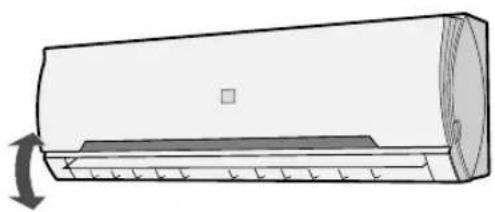 SHARP AY-AP24GR - DIRECÇÃO DO FLUXO VERTICAL DO AR - 2