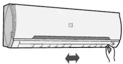 SHARP AY-AP24GR - DIRECÇÃO DO FLUXO HORIZONTAL DO AR - 1