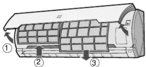 SHARP AY-AP24GR - ΚΑΘΑΡΙΣΜΟΣ ΤΩΝ ΦΙΛΤΡΩΝ - 1