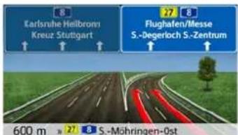 BECKER active.7S EU - Map display with Junction view - 1