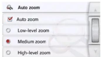Auto zoom ✓ Auto zoom ○ Low-level zoom ● Medium zoom ○ High-level zoom