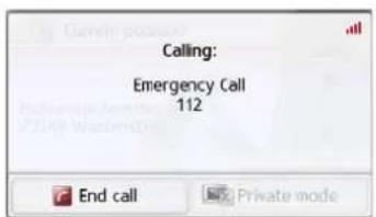 Calling: Emergency Call 112