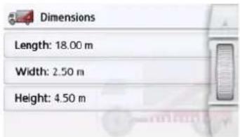 Dimensions Length: 18.00 m Width: 2.50 m Height: 4.50 m