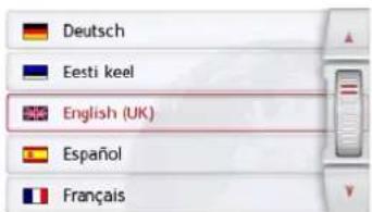 BECKER active.7S EU - Opening language selection - 2