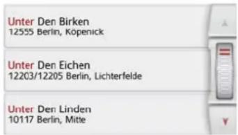 Unter Den Birken 12555 Berlin, Kopenick Unter Den Eichen 12203/12205 Berlin, Lichterfelde Unter Den Linden 10117 Berlin, Mitte