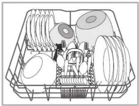 INDESIT DFP 58T93 A SK - Lower rack - 2