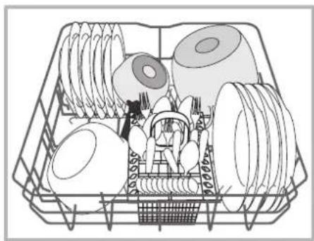 INDESIT DFP 58T93 A SK - Sette inn mer oppvask. - 5