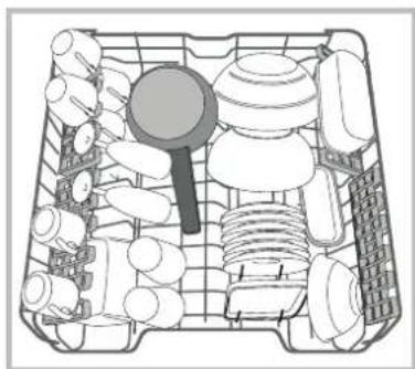 INDESIT DFP 58T93 A SK - Ylempi kori - 1