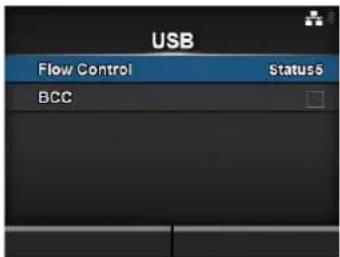 USB Flow Control Status5 BCC