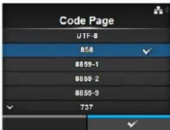 Code Page UTF-8 858 8859-1 8859-2 8859-9 737