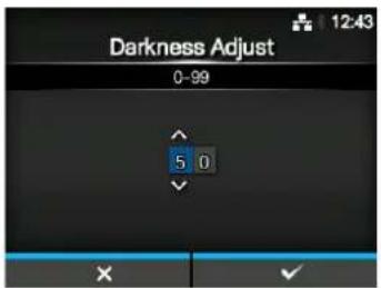 Darkness Adjust 0-99 5 0 12:43