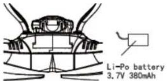 Li-Po battery 3.7V 380mAh