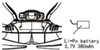 Li-Po battery 3.7V 380mAh