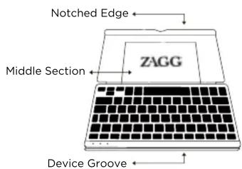 Zagg Flex - Positioning - 1