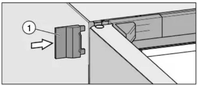 MIELE FN 24263 ws - Het plaatsen van de afdekplaten bovenaan - 2