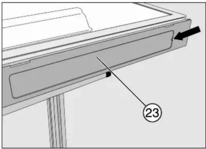 MIELE FN 24263 ws - Draairichting van deur veranderen - 1