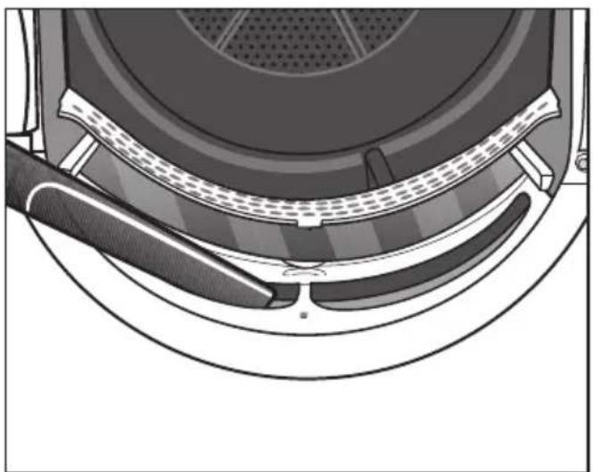 MIELE TCF630WP Eco - Pluizenfilters en luchtafvoergedeelte grondig reinigen - 3