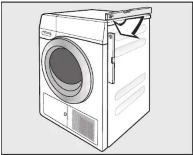 MIELE TCF630WP Eco - De droogautomaat waterpas zetten - 1
