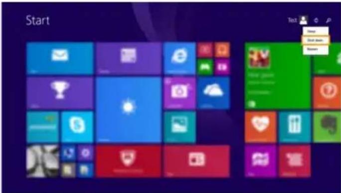 Start Text Save Start menu Restore
