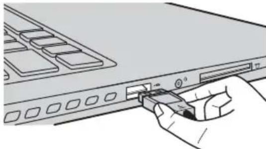 LENOVO IdeaPad Flex 2 Pro 15 - ■ Connecting USB devices - 1