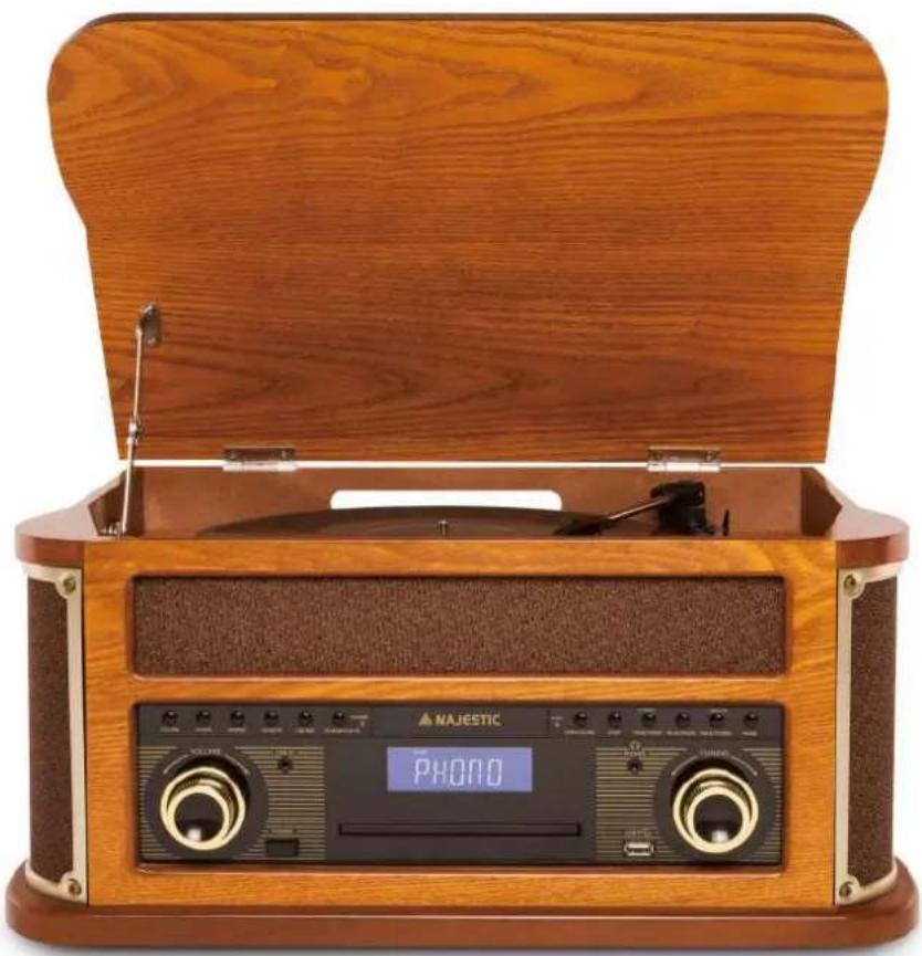 MAJESTIC TT-44 BT TP USB CD - TT 44BT CD/TP/USB - 1