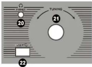 MAJESTIC TT-44 BT TP USB CD - PARTE FRONTALE E TELECOMANDO - 5