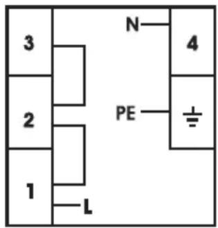 SHARP KH-6V08BS00 - Elektrické zapojení desky - 1