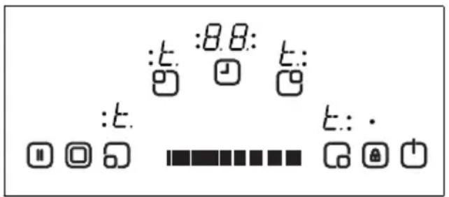 SHARP KH-6V08BS00 - Desligar temperatura elevada - 1