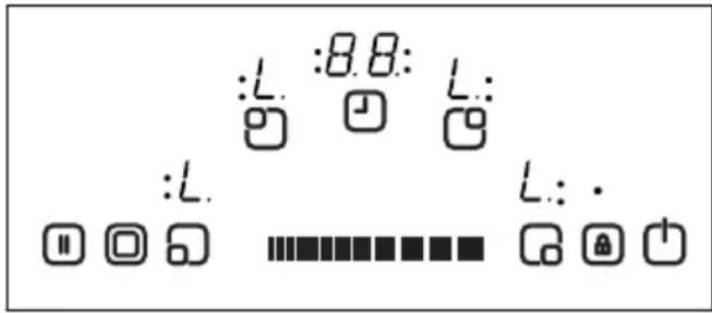 SHARP KH-6V08BS00 - Заключване против деца - 1