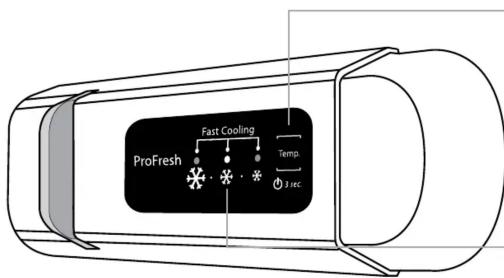 ProFresh Fast Cooling Temp 3 sec